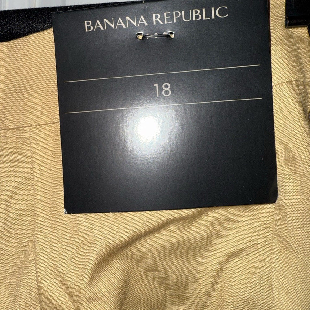 Banana Republic Tan A-Line Skirt